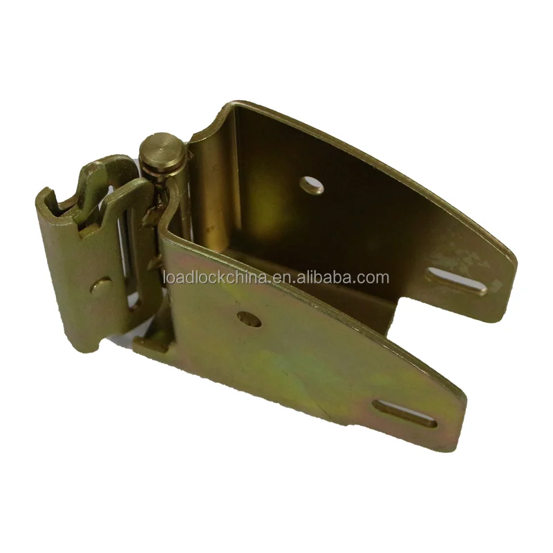 Galvanized E Track Wood Beam Holder Bracket Socket With Track Spring