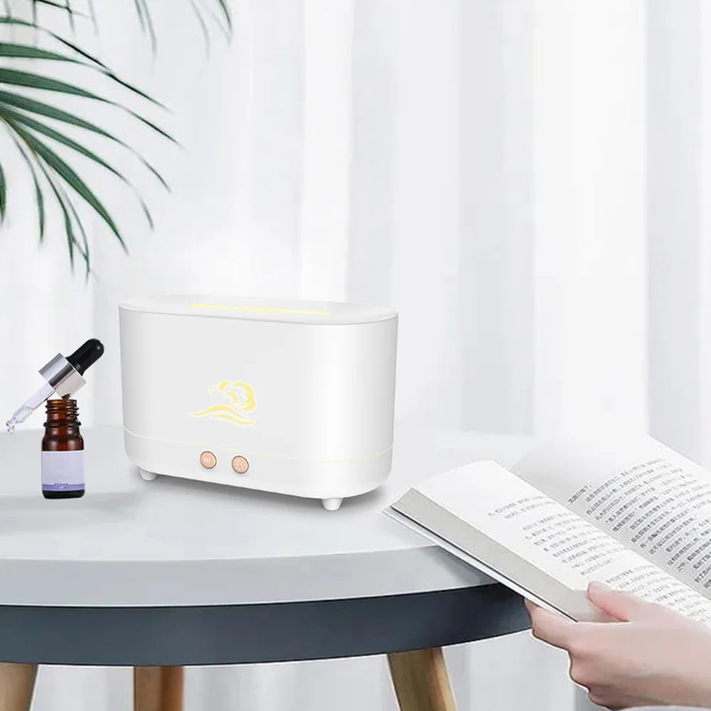 Simulation Flame Aromatherapy Machine Small Silent Humidifier Gift