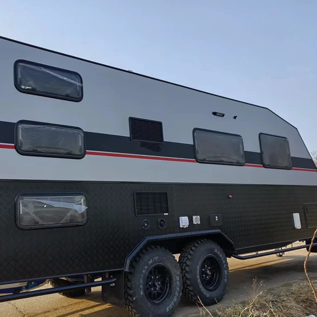21FT New Design Motorhome Mobile House Travel Camping RV Camper Trailer Luxury Off Road Caravans