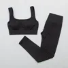 Reggiseno nero + leggings