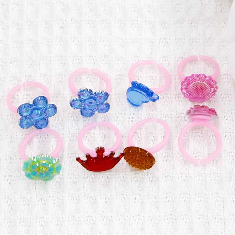 Bague pour enfants Filles Cristal gemme petite bague petite fille princesse mignon bijoux de couleur diamant Bague en strass - Nihaojewelry ance Bague pour enfants Filles Cristal gemme petite bague petite fille princesse mignon bijoux de couleur diamant Bague en strass - Nihaojewelry ance