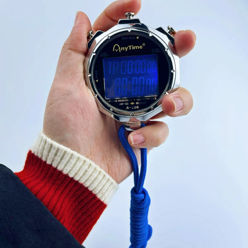 Professional Electric Stopwatch/kids Stopwatch Count Up 75.5*64*15.5mm
