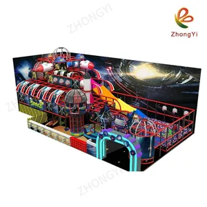 Factory Hot Sale Space Theme Kid Game Design Kids Soft Indoor Playground Set Indoor Playground Equipment