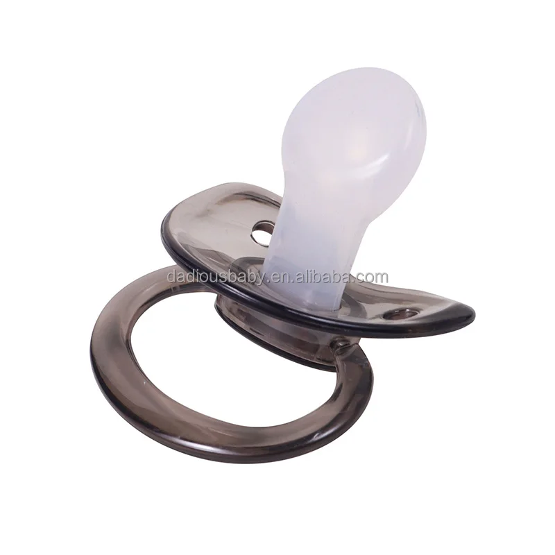 Colorful Abdl Silicone Adult Baby Pacifier Nipple Dummy Adult Pacifier Nipple Big Nipple