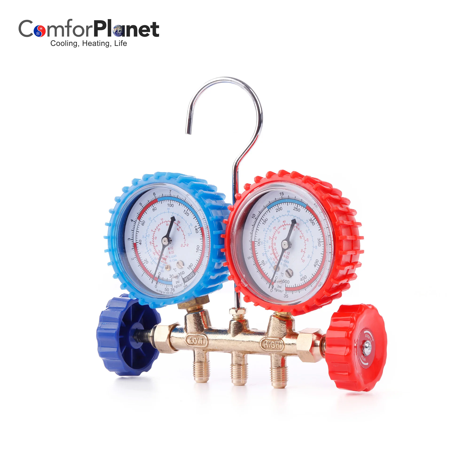 Refrigerant Single Pressure Gauge Valve Rt466l For Air Conditioner