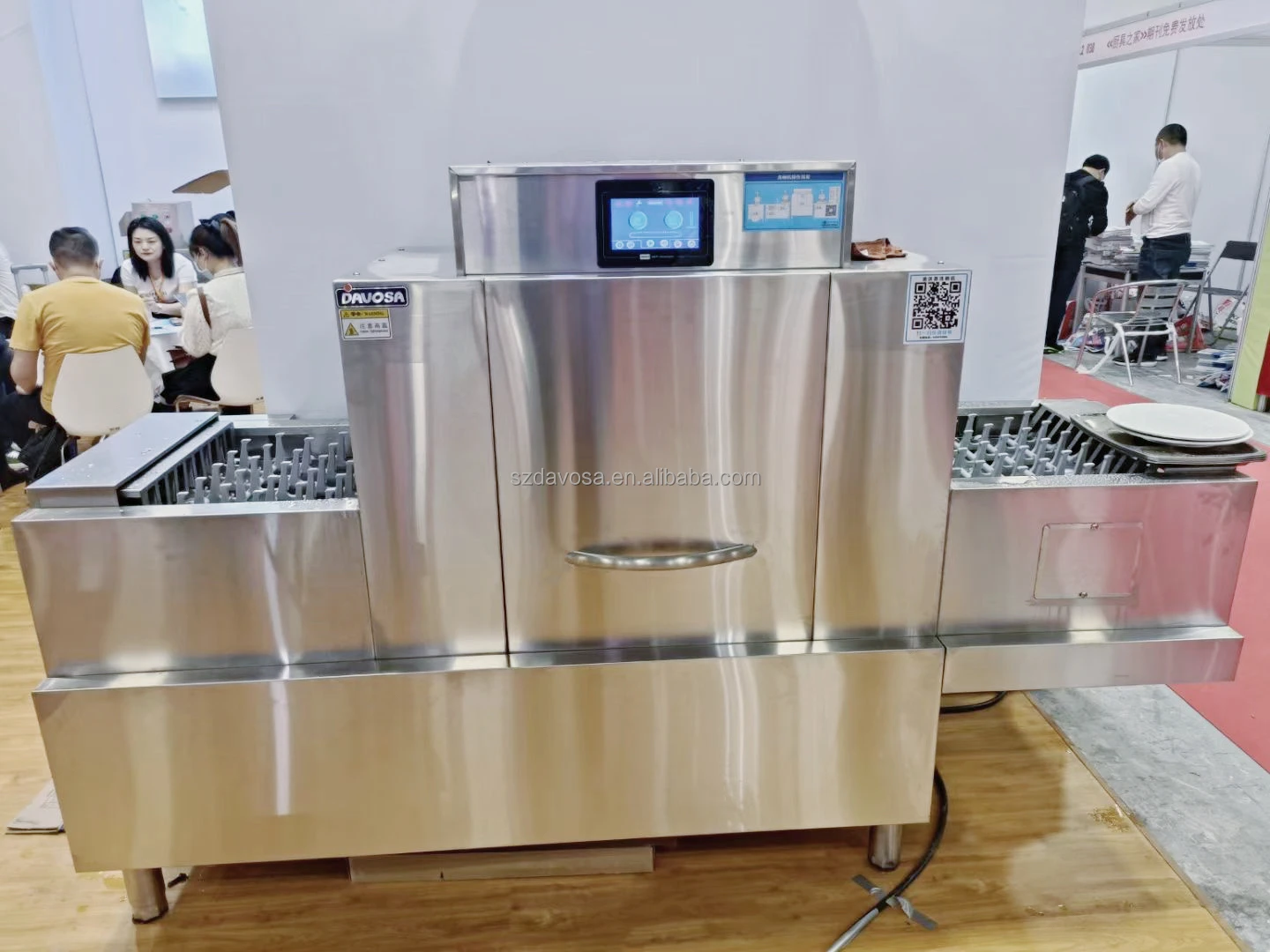 New Style Commercial Kitchen Dishwashing Industrial Conveyor Commercial