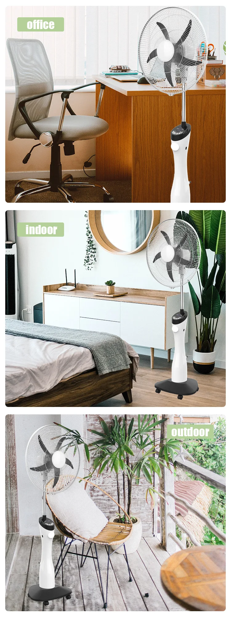 Control Acdc Floor Fan, LED, Electrico, 30W ±5W - detail 22