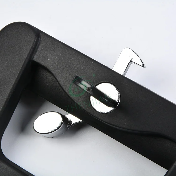 High Quality Black Zinc Alloy Cylinder Australia Style D Type Sliding Window Handle Modern Door Plastic Sliding Window Lock