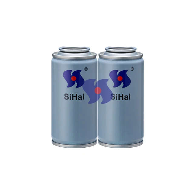 Standard Tin Can Sizes 45mm CMYK Printing Empty Aerosol Tin Cans Customized Logo