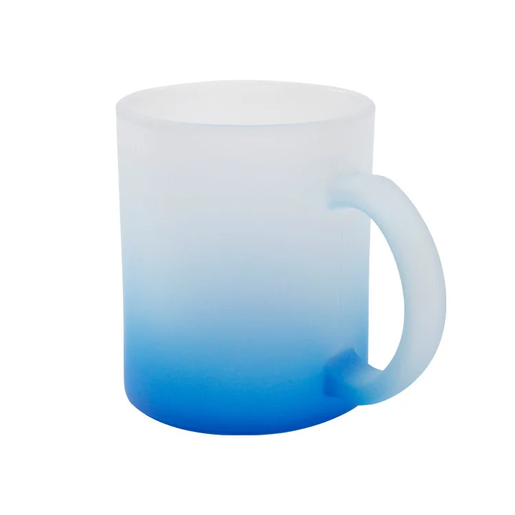 11oz Sublimation Glass Mug Gradient