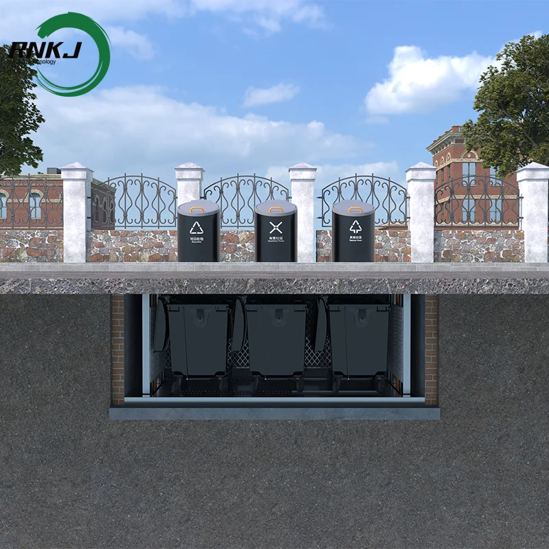 RNKJ Underground Waste Storage System - Efficient Refuse Collector for ...