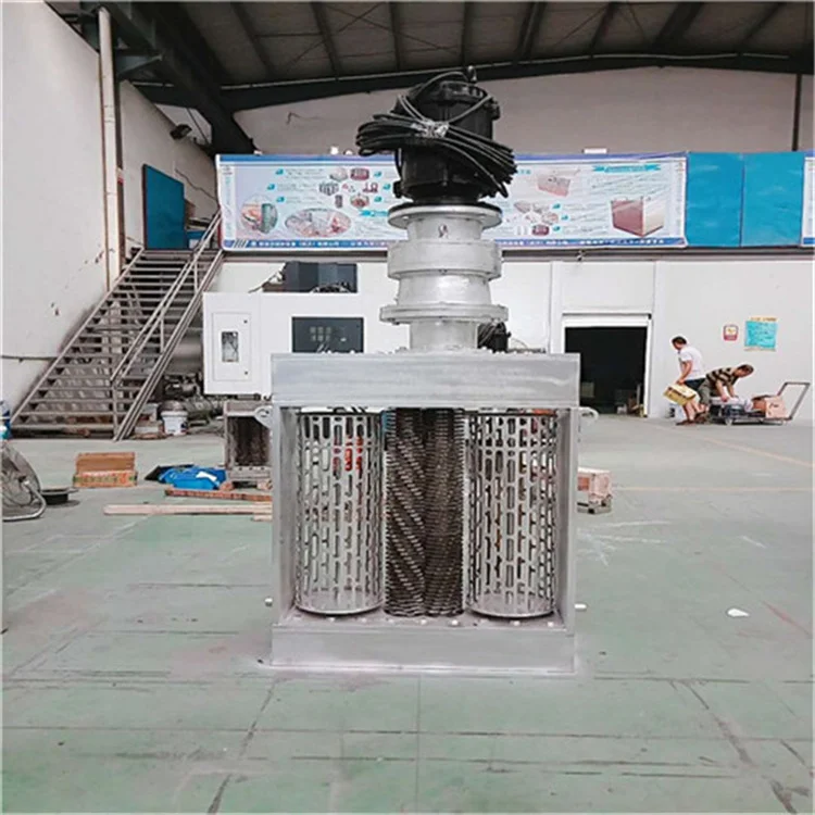 Измельчитель сточных вод нашей фабрики это низкоскоростная подводная Двухвалковая шлифовальная