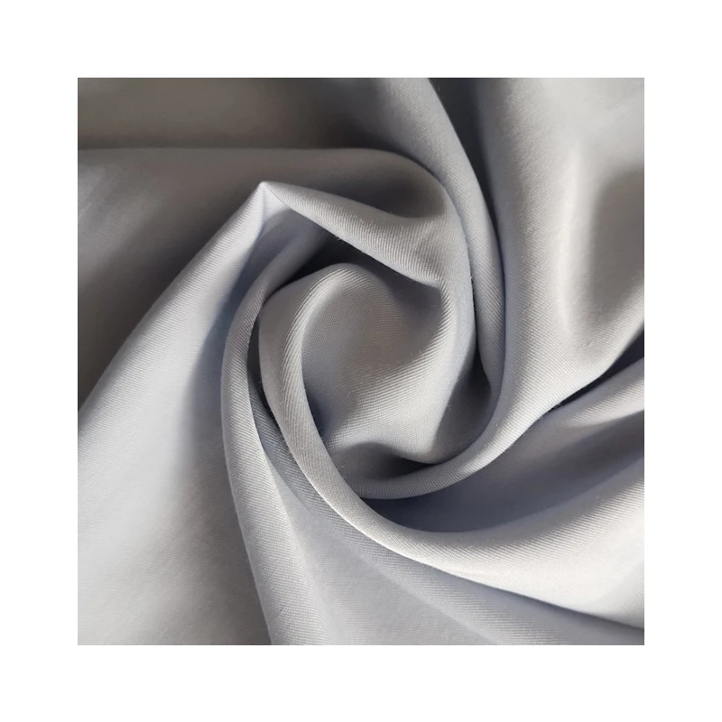 Лидер продаж, плетеная 80% вискоза, 20% нейлон, имитация саржевого переплетения, однотонная ткань для платья