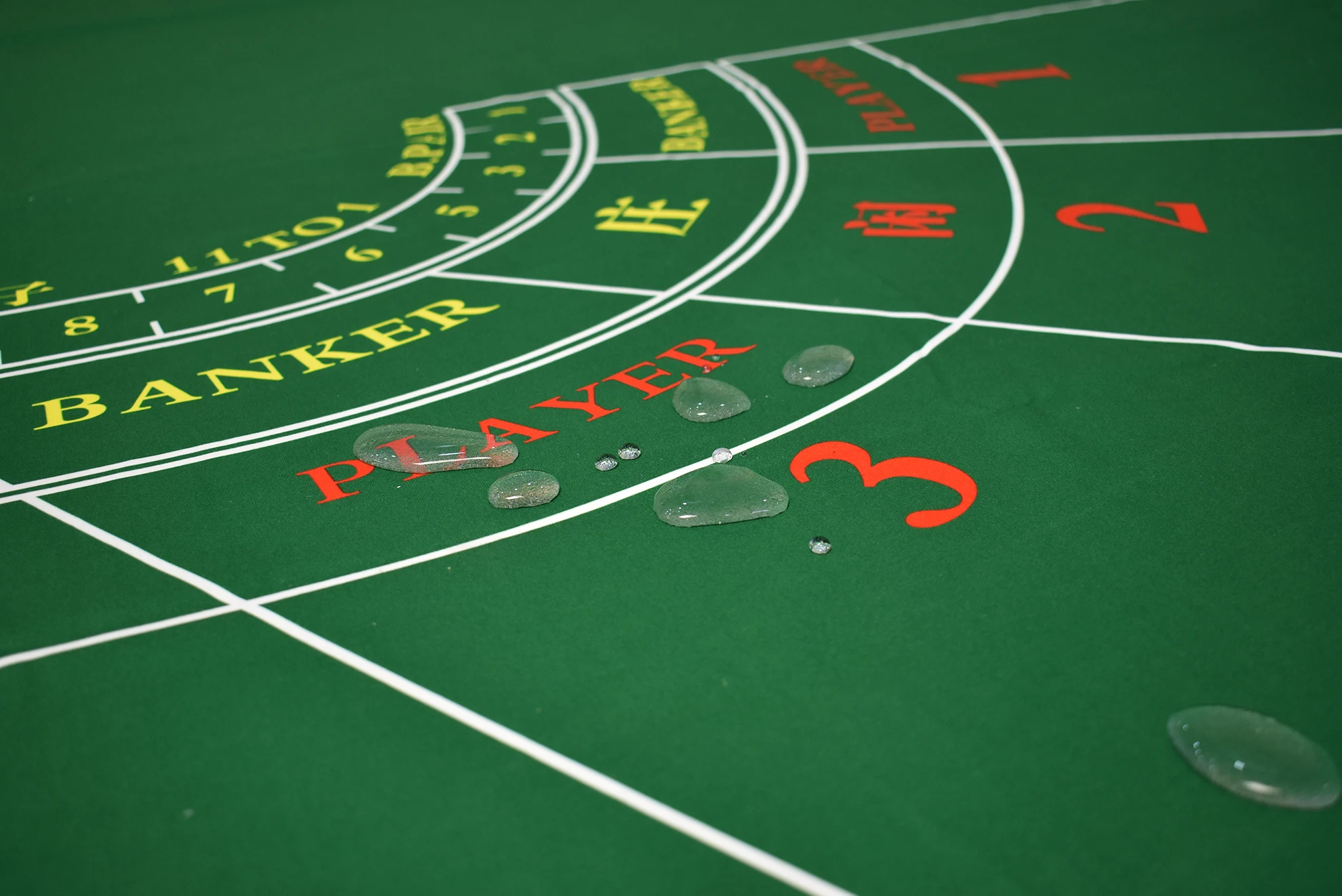 Yh Deluxe High Quality Roulette Game Wheel Poker Club Table With Stable