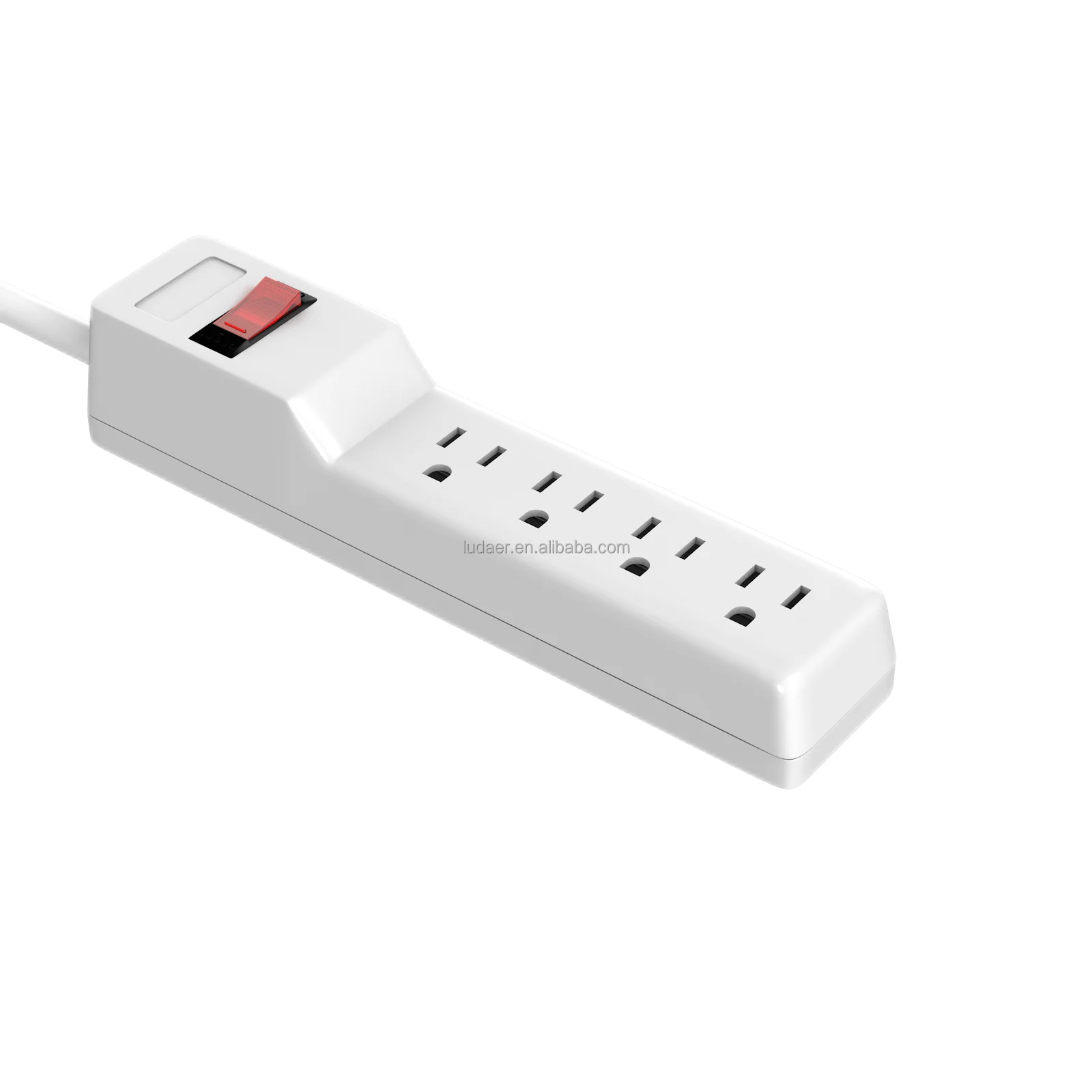 Etl Certificate 6outlet Surge Protector Power Bar With Typea Typec Electrical 2m Extension