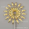 Golden windmill