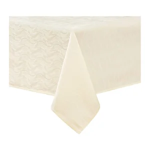 Damask Tablecloth Polyester Jacquard Tablecloth for Wedding Event