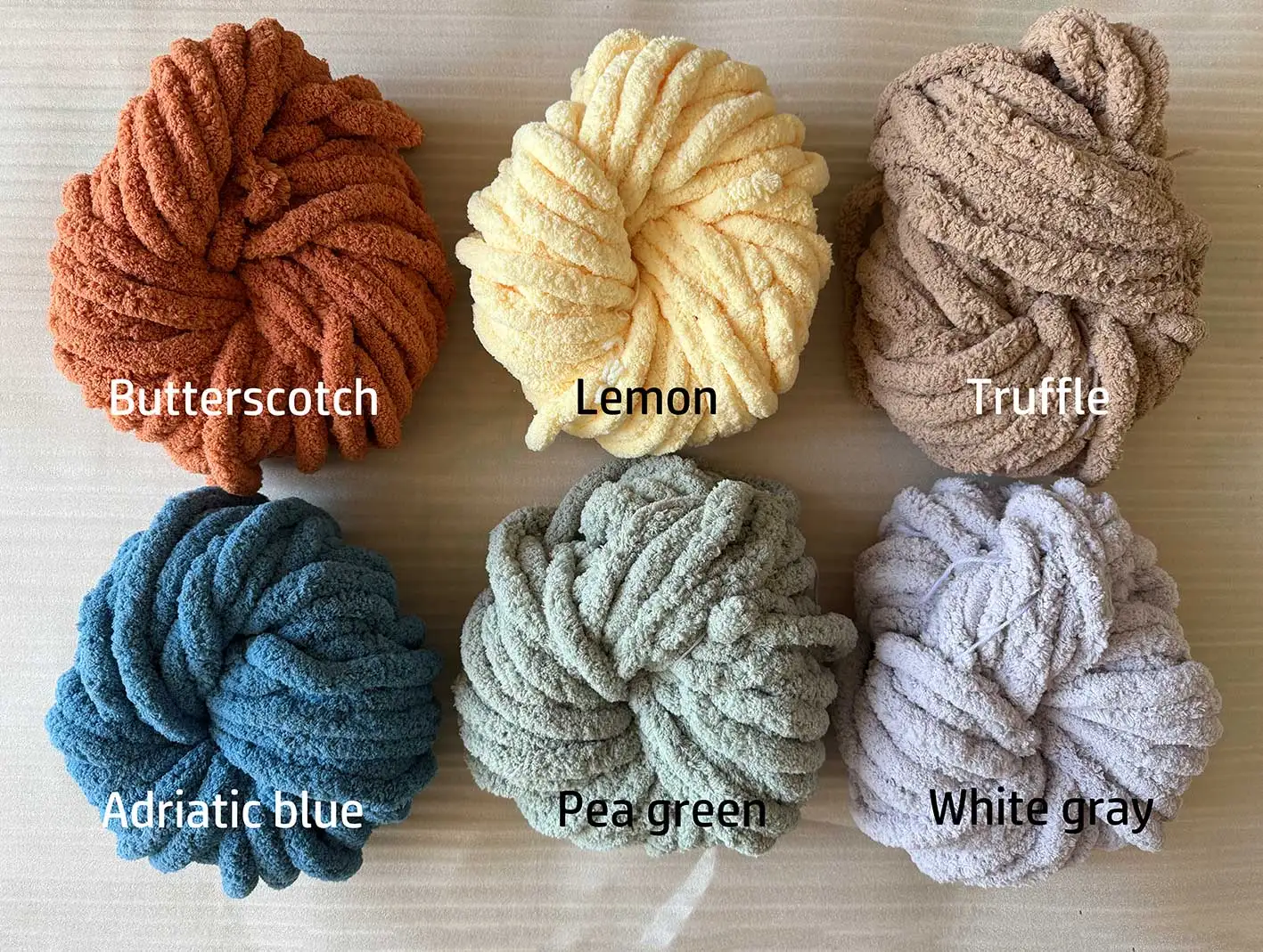 Chunky Chenille Yarn Where To Buy Thick Yarn For Arm Knitting - Main Image
