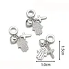 #3 mani hamsa d'argento