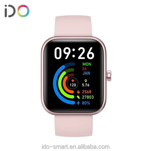 IDW25屋外スマートウォッチ男性女性IP68防水コーリング健康