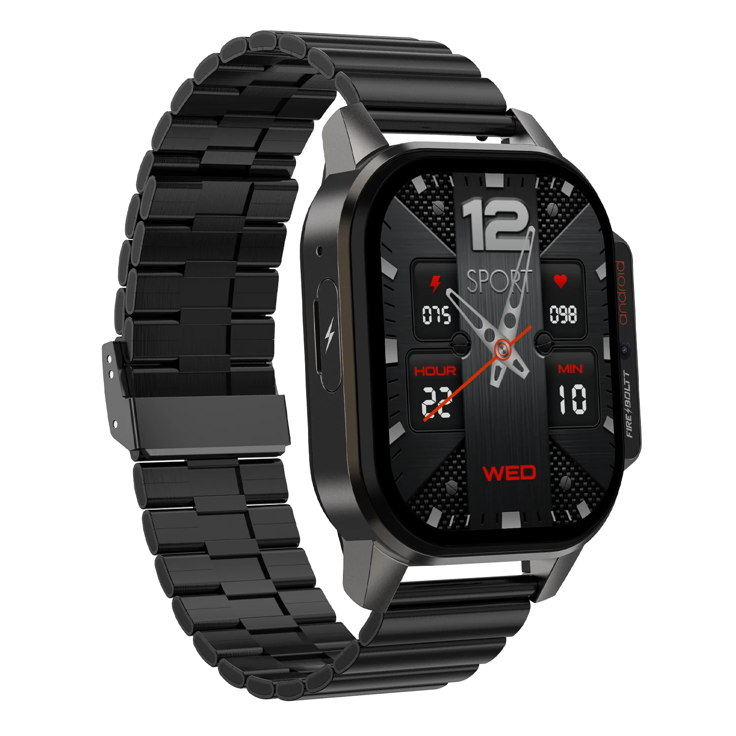 Fire Boltt Android Watch With Sim Card 4G LTE Smart Watch With GPS