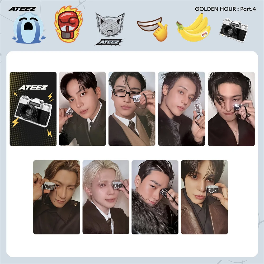 ATEEZ 13th Album GOLDEN HOUR Part4 MAKESTAR Card Hongjoong
