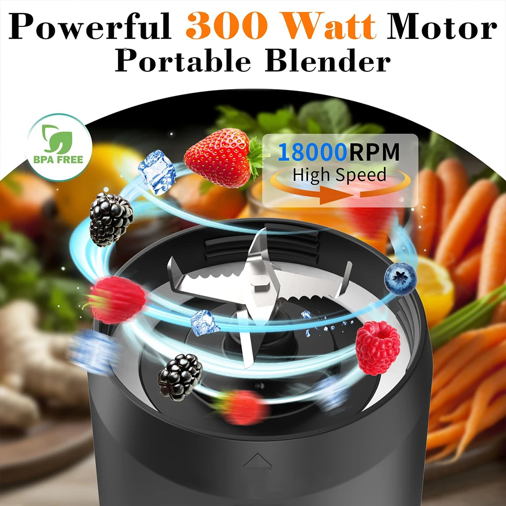 Customized Hand Held Blender Automatic Protein Shake Drink Mixer Crush Blender Portable