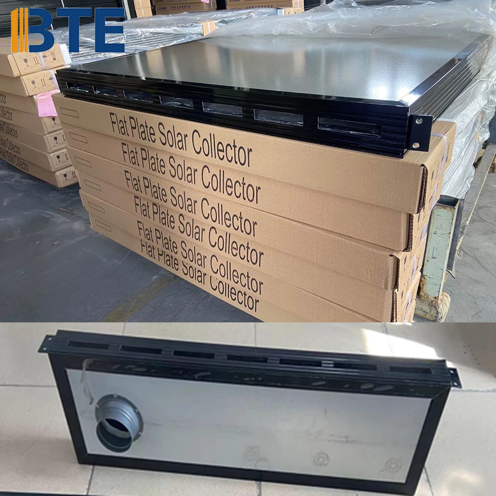 High Efficiency Solar Hot air Collector Flat Plate Panel Solar air Heater  for 5-25m2 Room Heating