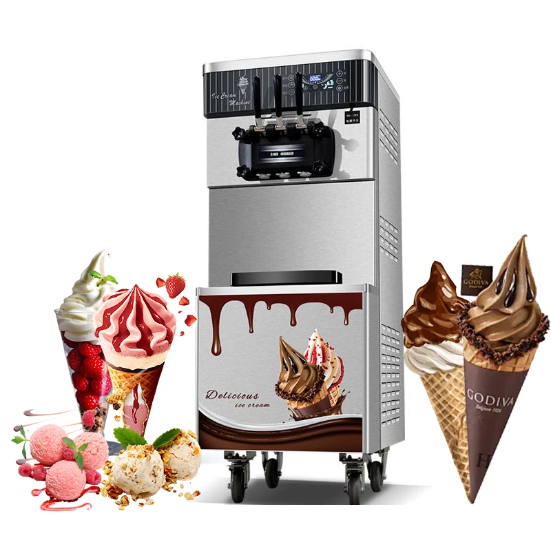 Top sale mr whippy ice cream machine machine for ice cream cone turkish ice cream machine price for Food Shop