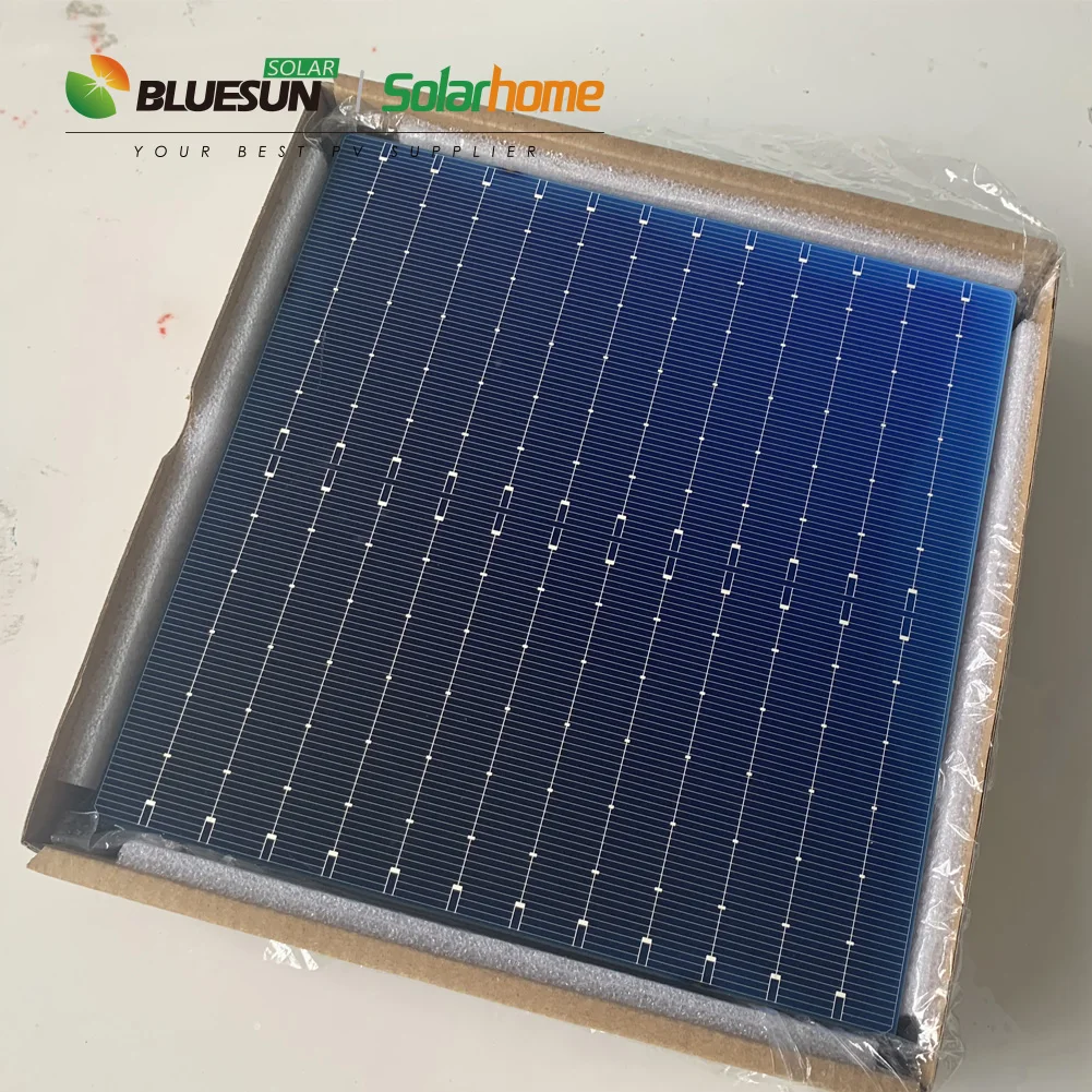 Двойная солнечная панель Bluesun двухфазные модули PV солнечные бифациальные моно-солнечные элементы
