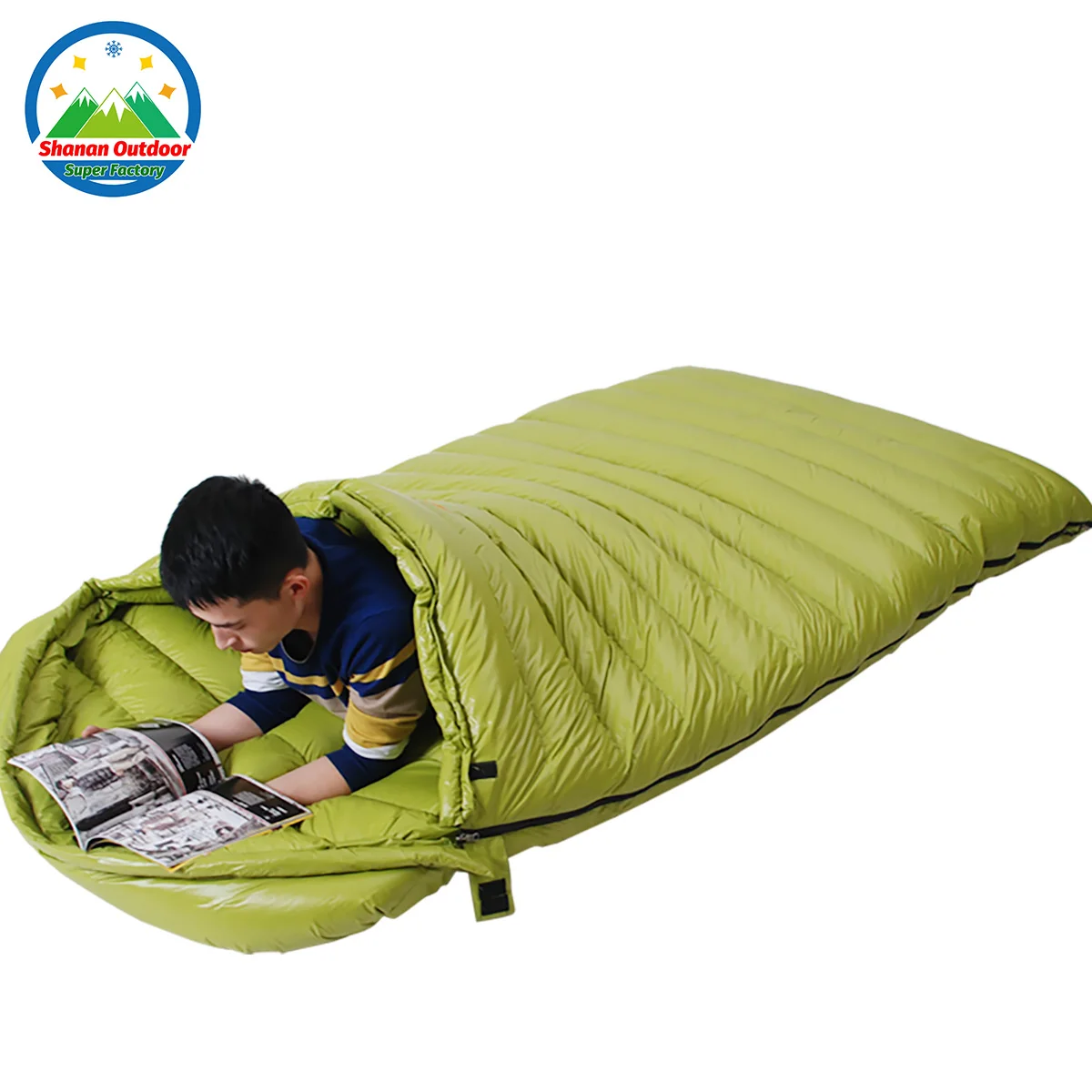 Ultralight Double Sleeping Bag Fill Outdoor Goose Down Camping