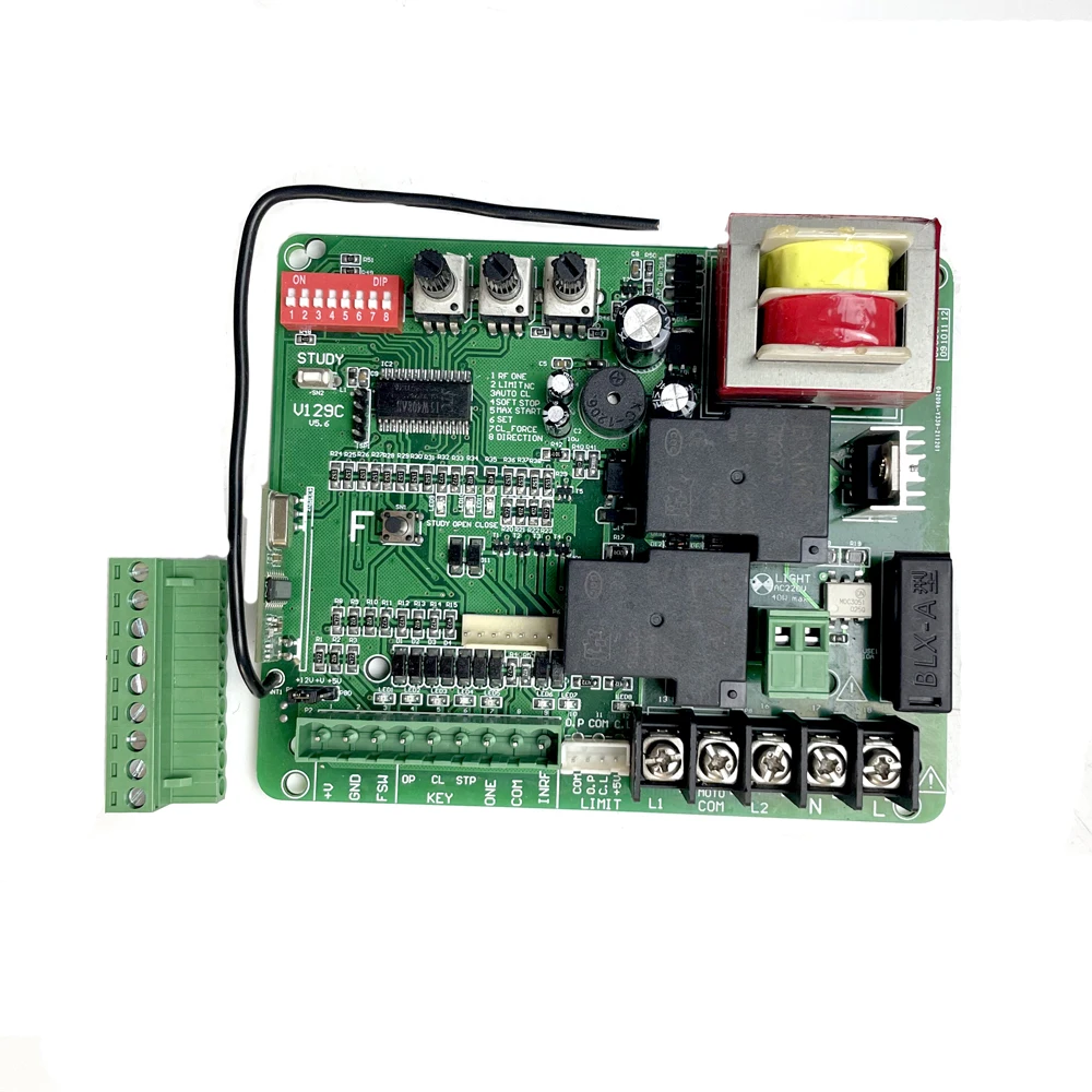 V129c Circuit Board For Sliding Gate Opener Auto Gate Control Board Pcb
