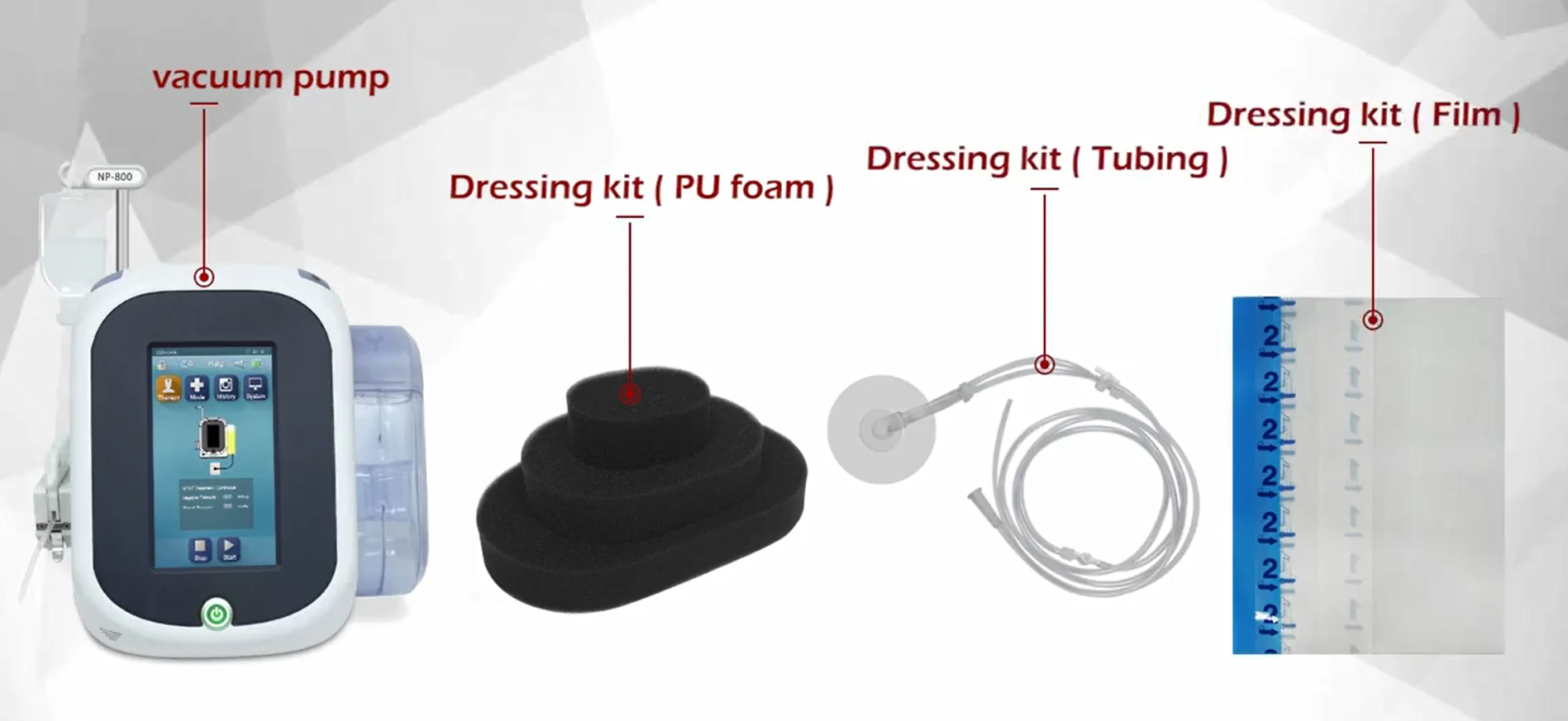 Sy-I800 Physical Therapy Equipments Portable Vacuum Negative Pressure ...