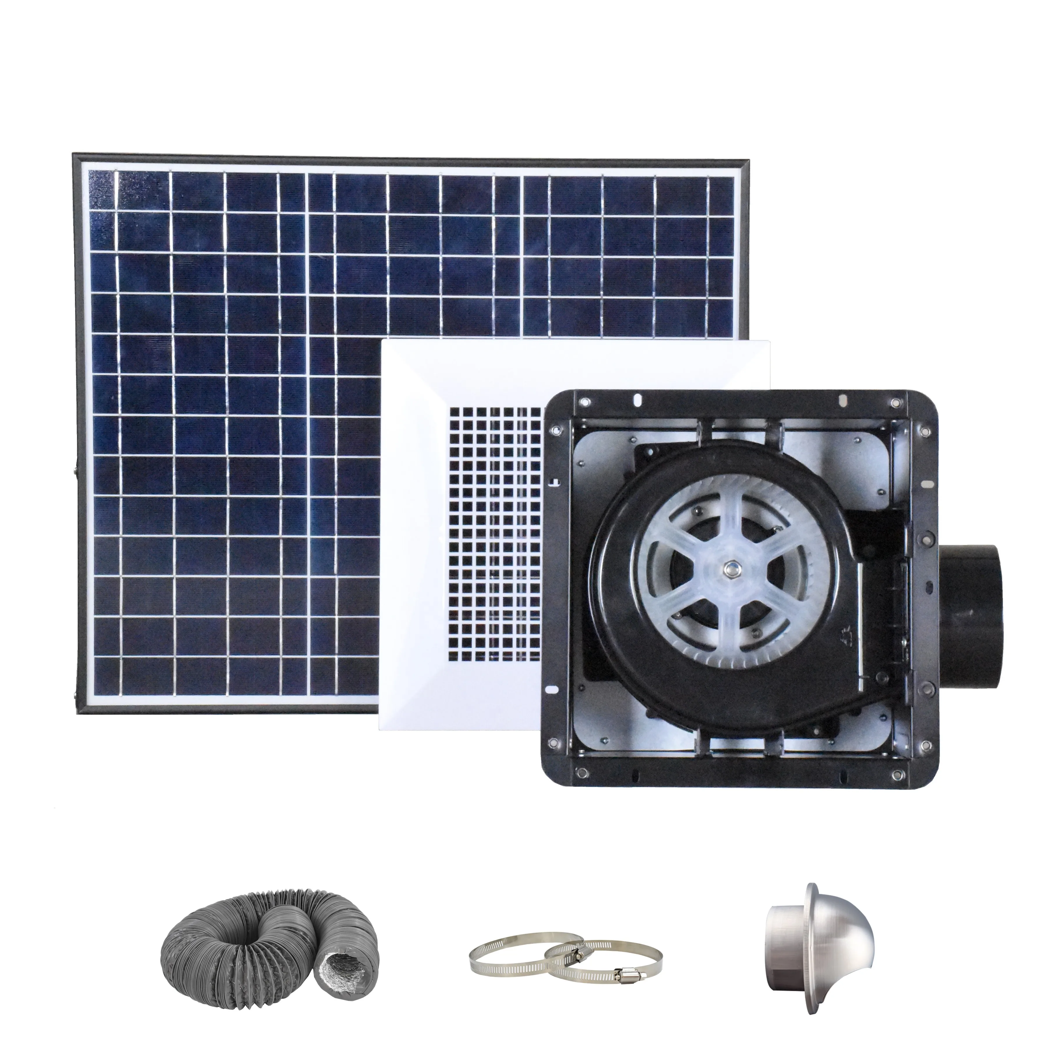 Sunny Solar DC Vent Tools Efficient Kitchen Exhaust Fans