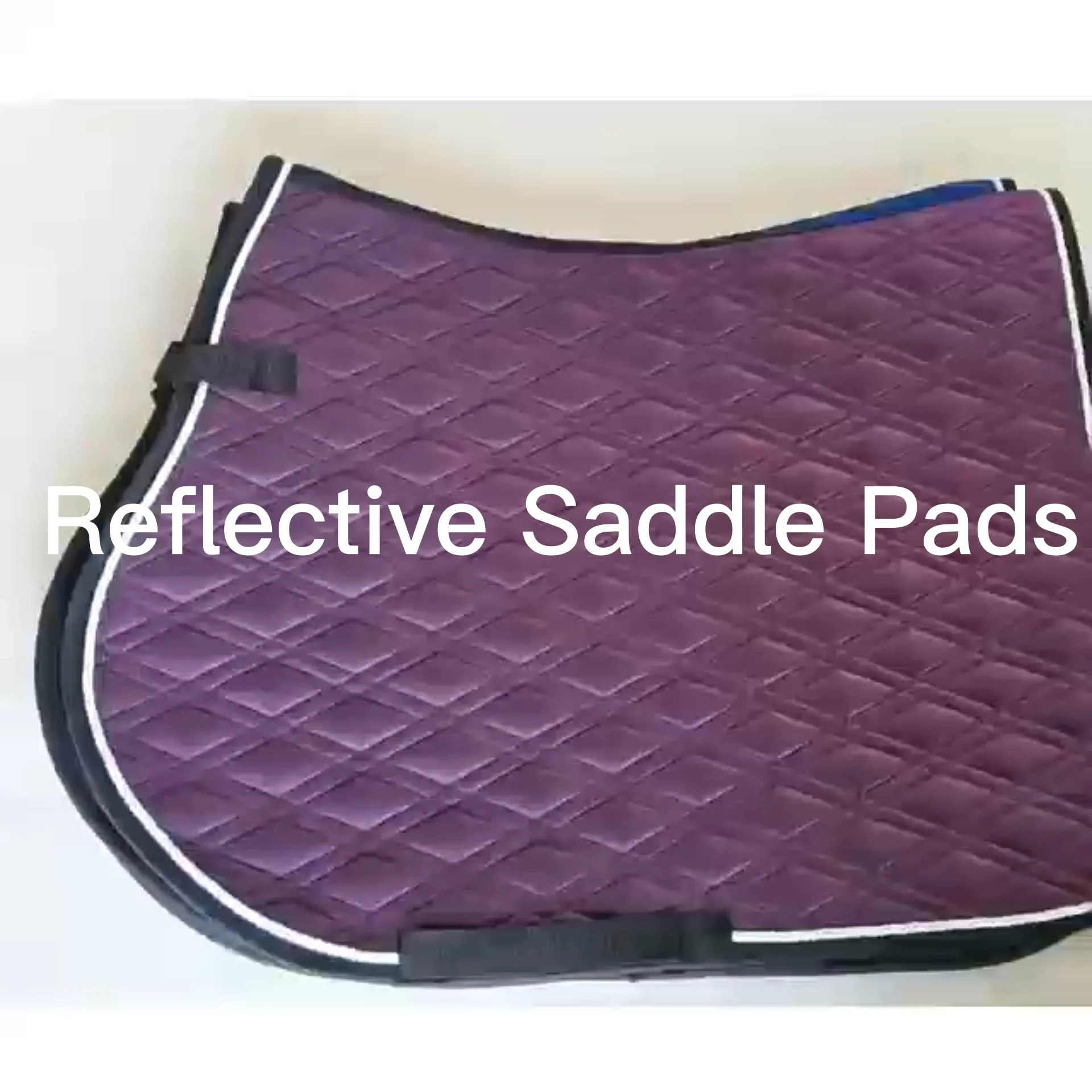 Factory Wholesale Equestrian Horseback Saddle Pads Riders Equine