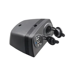 Multi-Hole Car Power Socket Surface-mount Power Sockets for Solar Displays
