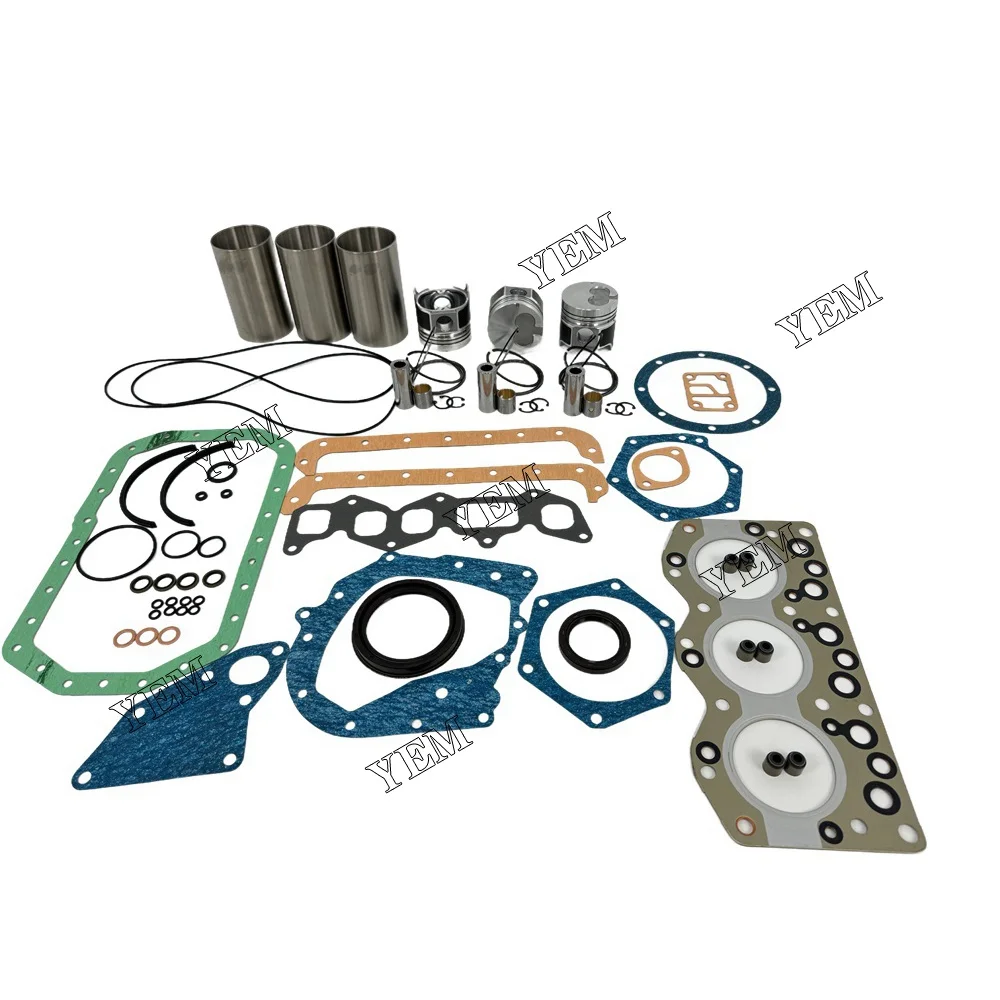 Repair Kit 3AE1 Cylinder Liner Kit With Gasket Set for Isuzu 5