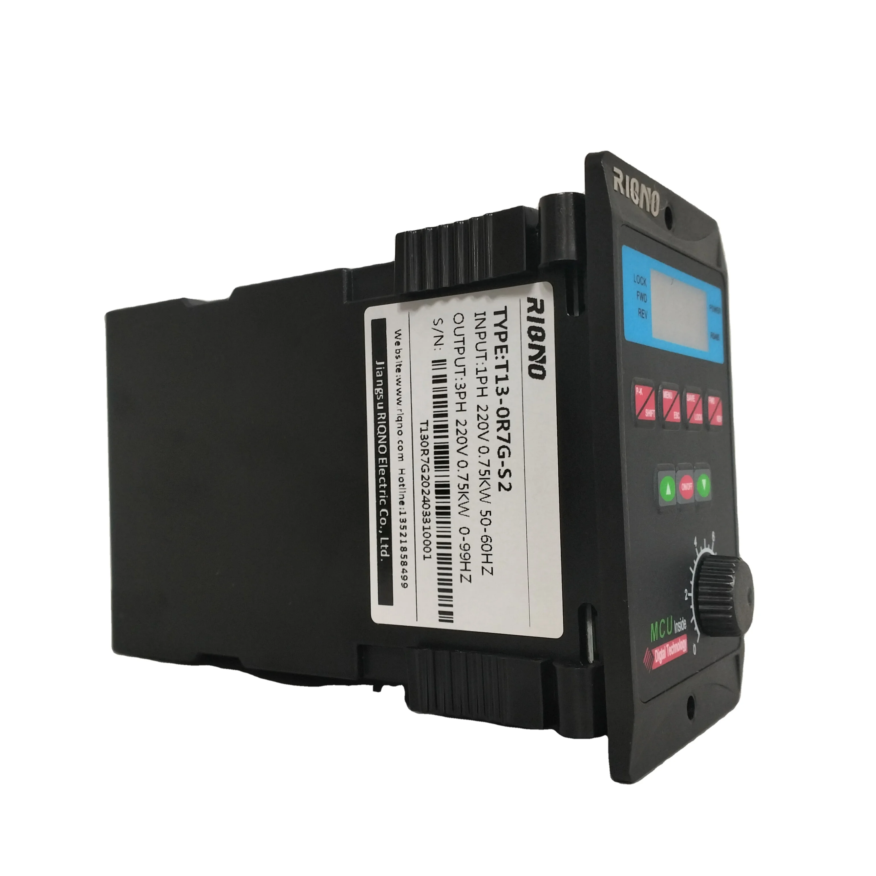 750W Frequenzumrichter – 1-phasig Auf 3-phasig 220V, V/F Steuerung, 1–99 Hz