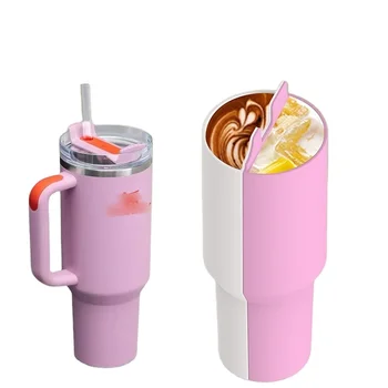 New Winner Product 2 In 1 Cup Silicone Separator Accessories Set Drink Bottle Divider Tumbler