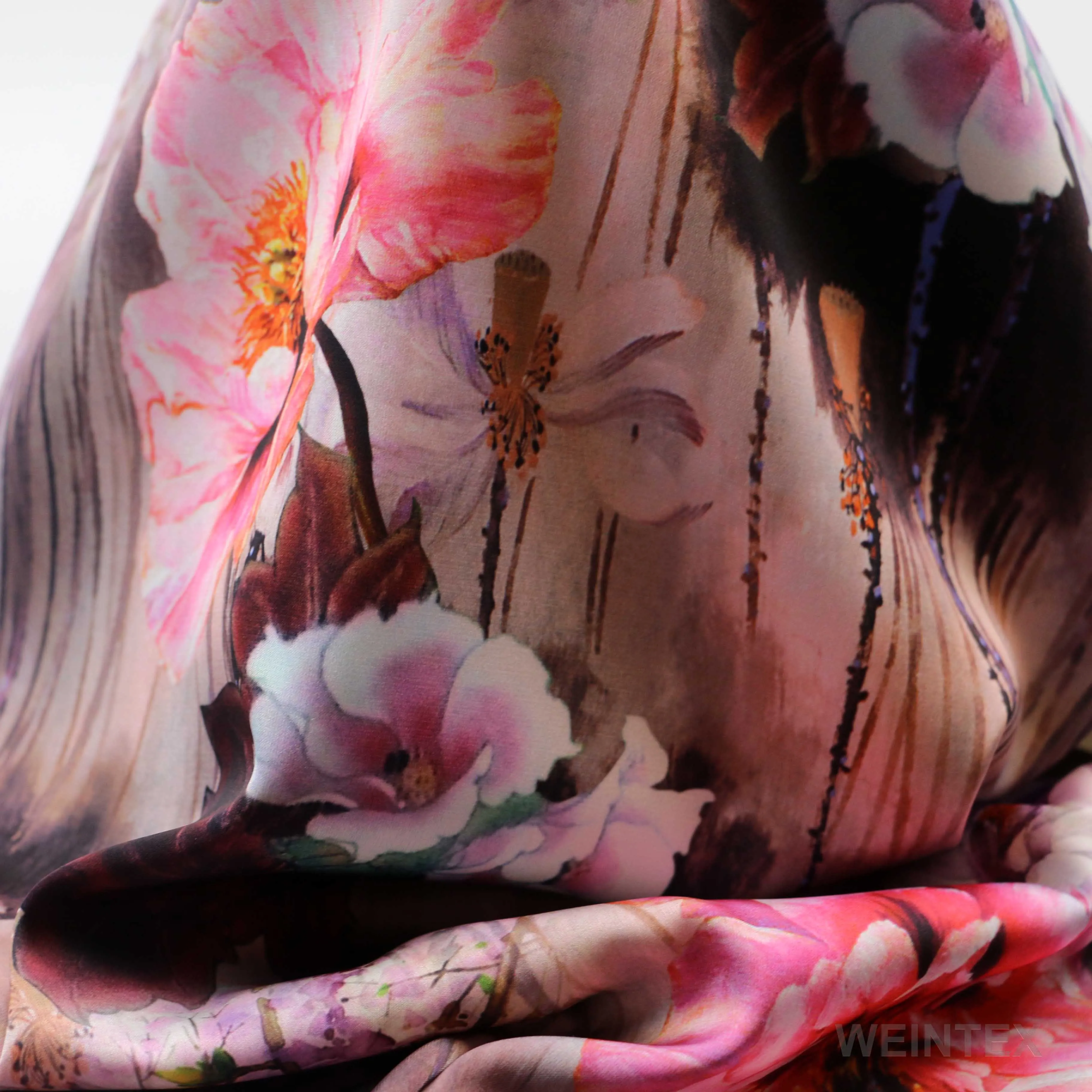 WI-E03-SM071 методом цифровой печати полиэстер спандекс/шелковая ткань с цветочным принтом полиграфические услуги