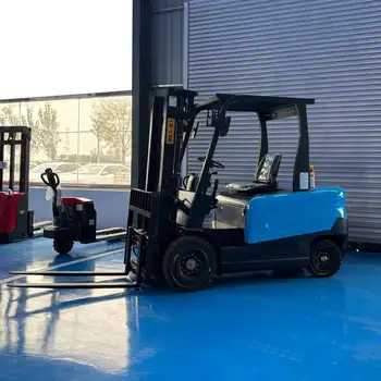 Four Wheel 1 Ton Electric Forklift Price New Forklift Electric Forklift Vehicle For Sale