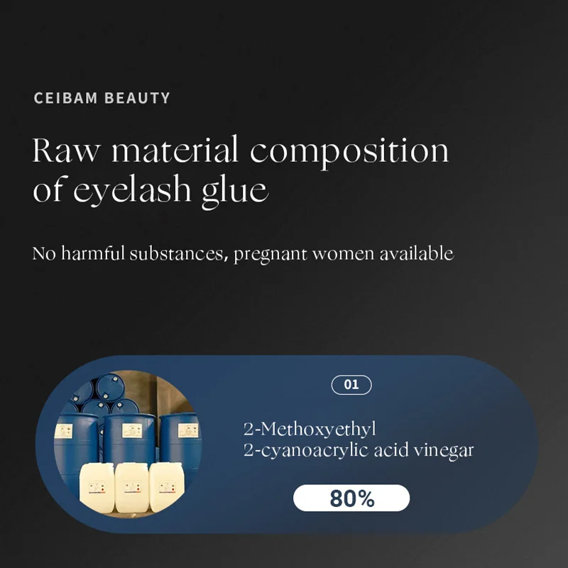 Oem Pink Eyalsh 10ml Glue Bottle Manufacturer Diy Korea No Burn Quick