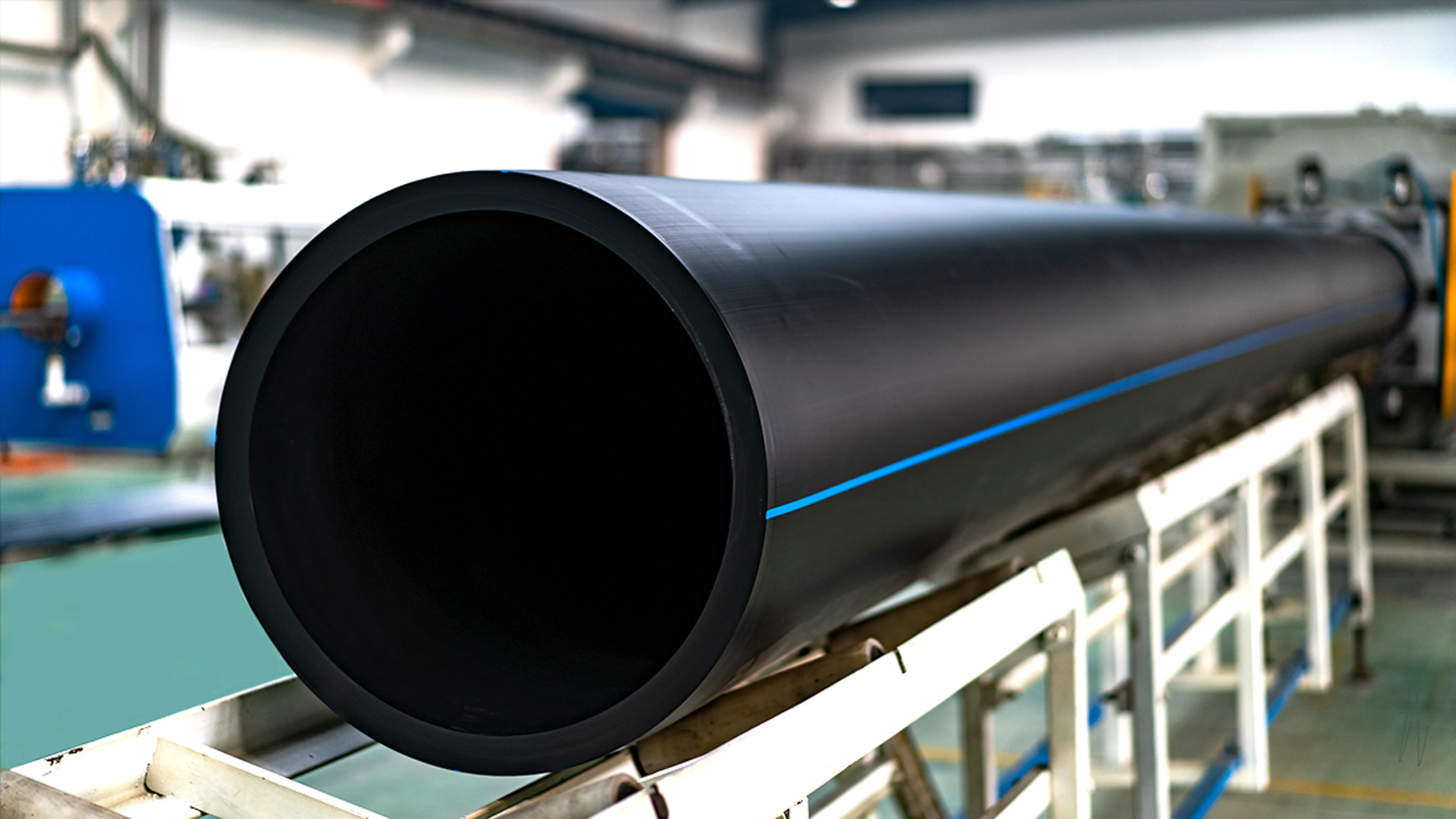 Polypipe 110mm Pn16 Water Drinking Pipe Pe100 Pe Hydroponic Hdpe Pipe