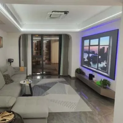Perfectisan 180 Degree Curved Screen - 120 Inch Home Theater
