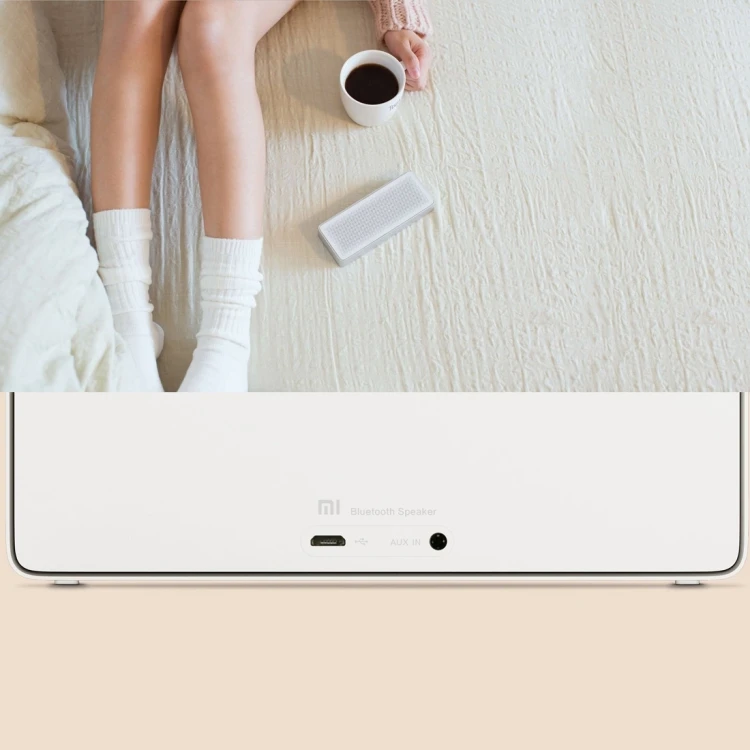 Original Xiaomi BT Speaker 2 Stereo Portable Square Speaker Support AUX IN Hands-free phone calls XIAOMI Speakers - ANKUX.COM