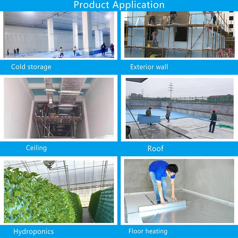 High Density Under Slab Insulation Expanded Polystyrene Board Partition Wall Expanded Polystyrene Board