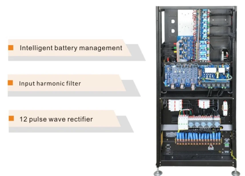 20 Kva Ups Online Ups with Battery Bank and Cabinet Price Power Supply Pure Sine Wave Ups