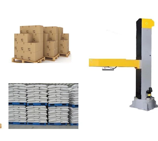 Palletizing Stack Pallet Stacking Robots Robot Price Intelligent Robotic Servo Bag Carton Palletizer