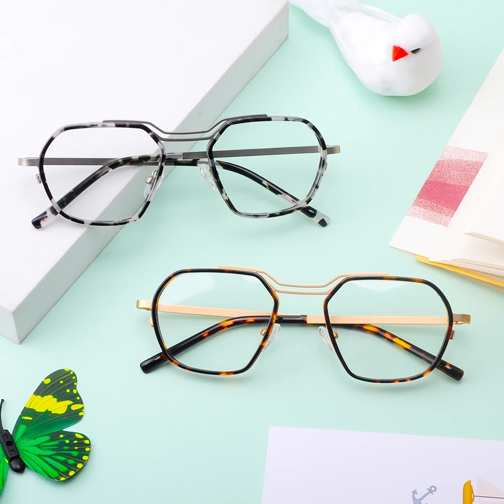 2022 Men Style  High End Quality Optical Glasses Europe Trendy Design Hot Sale Eye Frame