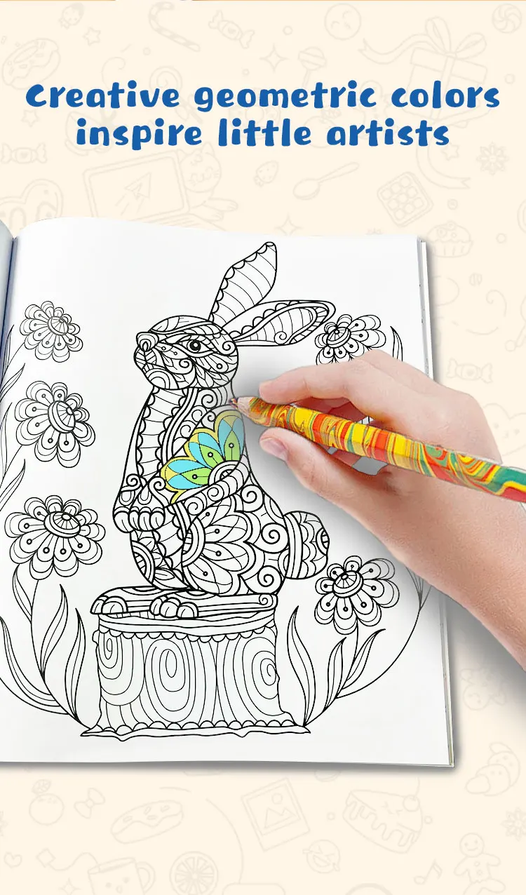 product custom unique drawing activities adult coloring books for women mental health-10